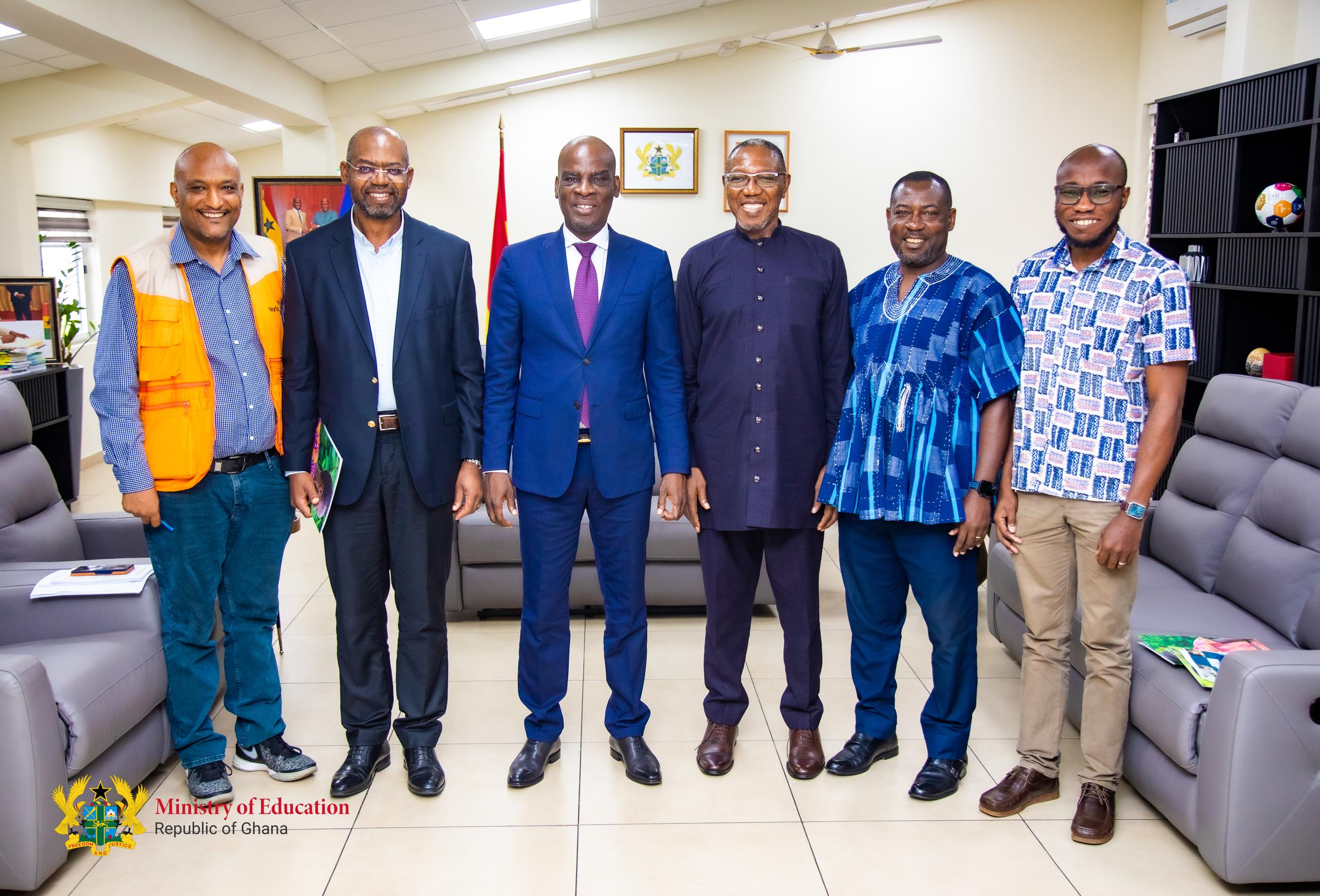 Education Ministry to strengthen partnership with World Vision Ghana on child protection and school infrastructure