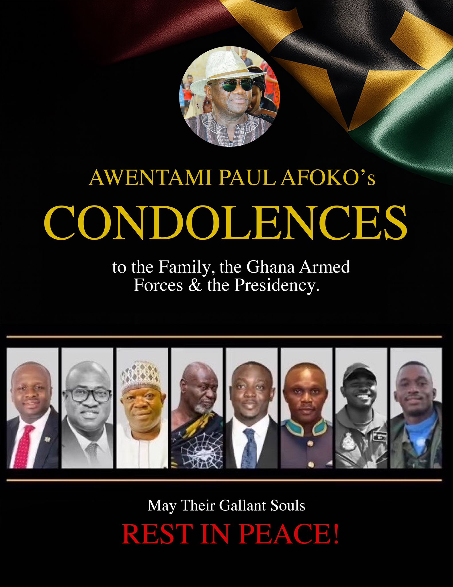 Let's contribute GHC1 each to purchase aircrafts for GAF - Paul Afoko tells Ghanaians