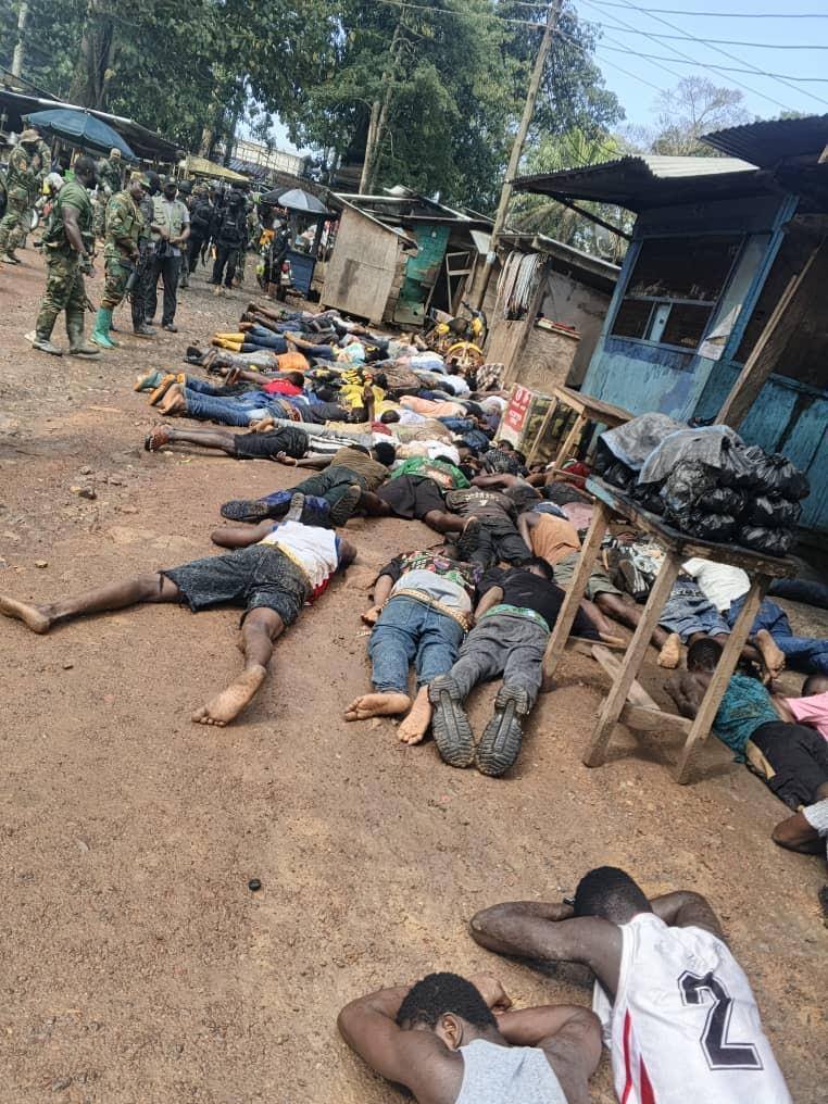 W/R: NAIMOS storm 'notorious' galamsey hideout in Aboso, Prestea-Huni Valley District