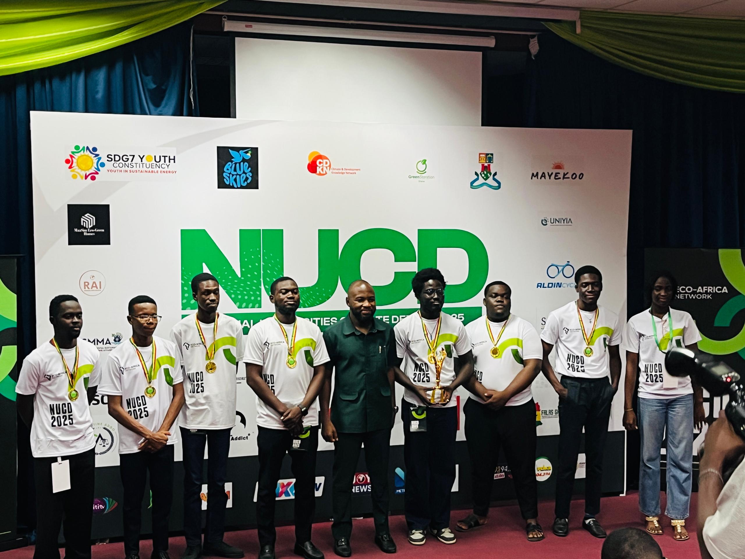Eco-Africa Network hosts maiden National Universities Climate debate, team KNUST emerges champions