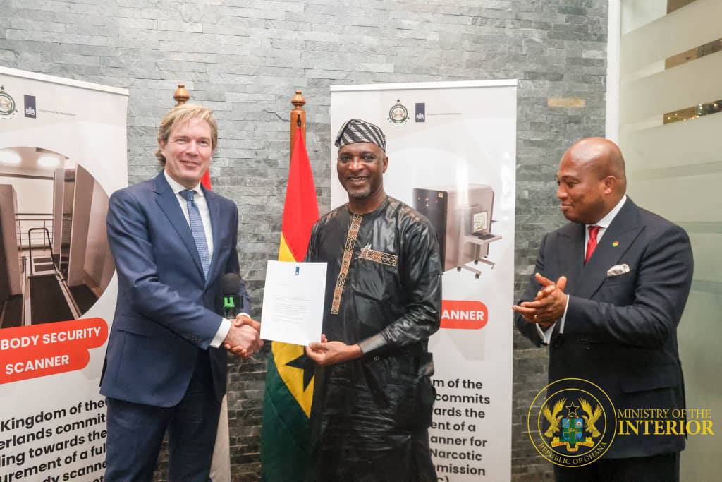 Netherlands to fund new full-body scanners for NACOC at Kotoka Airport (KIA)