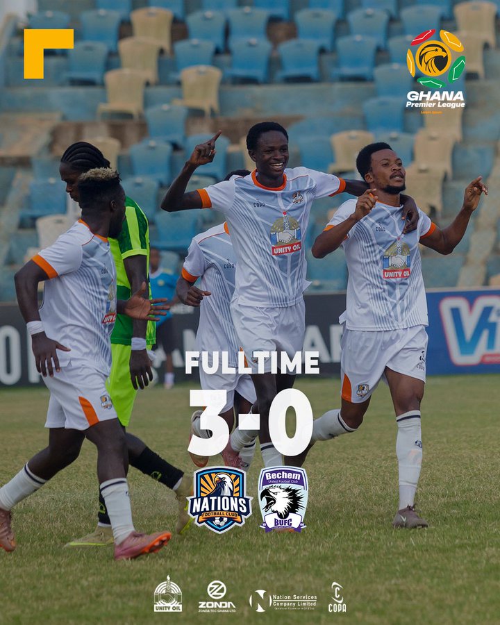 Independence Day delight as Nations FC beat Bechem United in Abrankese